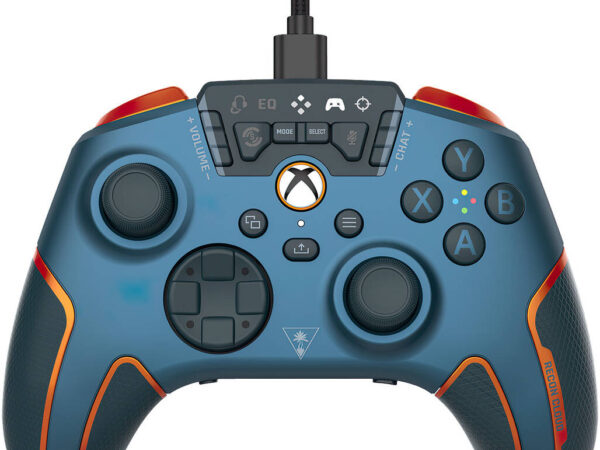 Turtle Beach Recon Cloud Controller, Adjustable Phone Clip, Pro-Aim Focus Mode, Ergonomic Cooling Grips & Vibration Feedback, 2x Mappable Quick-Action Buttons, 30-Hour Battery Life, Blue | 59798