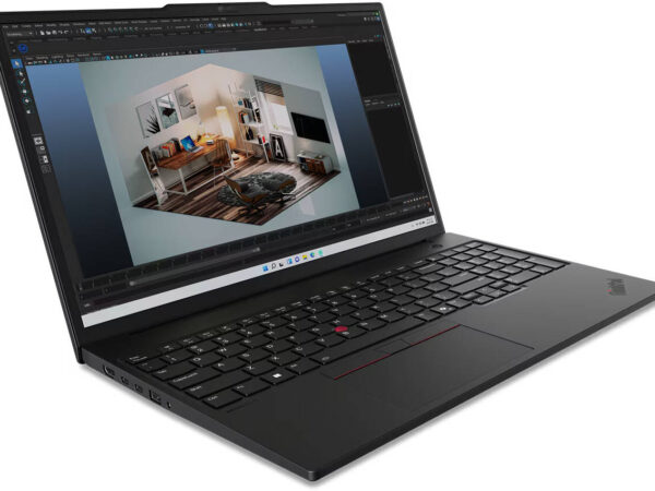 Lenovo ThinkPad P16s Gen 3 Laptop, 16" WUXGA IPS Display, Intel Core Ultra 7 155H Processor, 16GB RAM, 512GB SSD, RTX 500 Ada Generation 4GB GPU, English Backlit K/B, Win 11 Pro, Black | 21KS001MUS