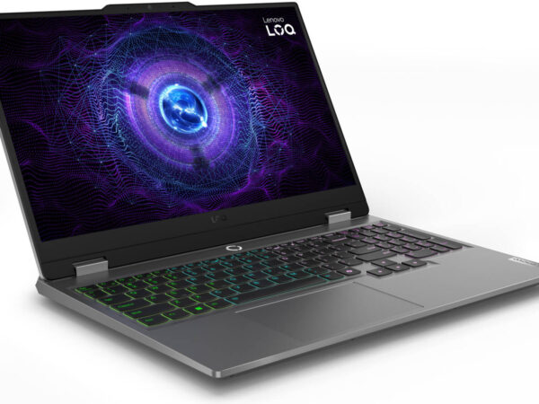 Lenovo LOQ 15IRX9 Gaming Laptop, 15.6" FHD G-SYNC 144Hz Display, Intel Core i7-13650HX, 24GB RAM, 512GB SSD, NVIDIA GeForce RTX 4050 6GB GPU, English-Arabic K/B, FreeDOS, Luna Grey | 83DV00YPAX