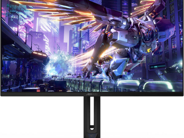 Gigabyte Aorus FO32U2P Gaming Monitor, 32" 4K UHD OLED Display, 240Hz Refresh Rate, 0.03ms (GtG) Response Time, Tactical Switch, Daisy Switch, 6 Axis Color Control, Black | FO32U2P-EK